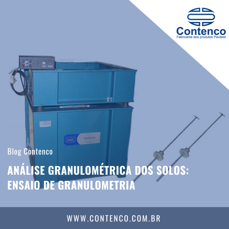 ANÁLISE GRANULOMÉTRICA DOS SOLOS: ENSAIO DE GRANULOMETRIA - Contenco