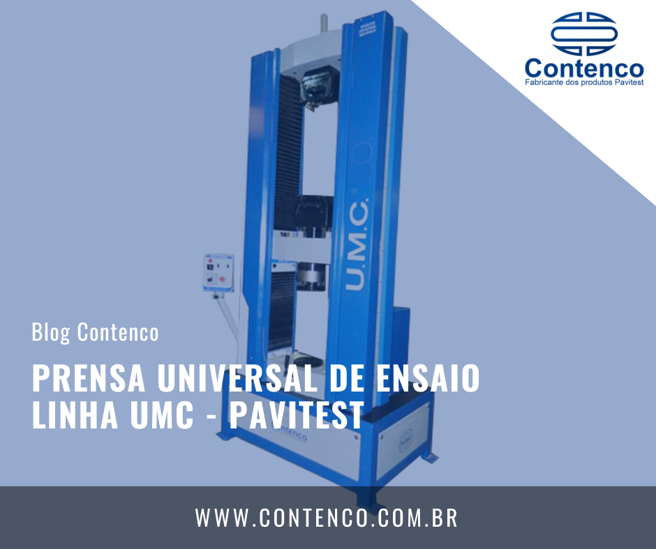 Prensa universal de ensaio – Linha UMC, Contenco