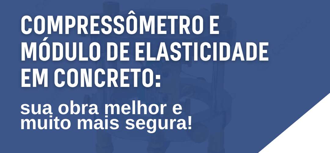 <strong>Compressômetro e módulo de elasticidade em concreto</strong>, Contenco