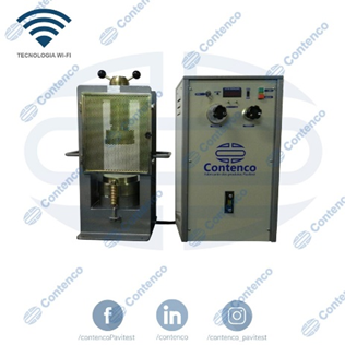 prensa Hidráulica Digital Elétrica 100T para ensaios de concreto I-3025-B – WI FI