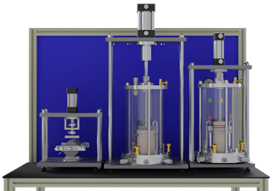 <strong>Ensaio Triaxial Dinâmico de Solos</strong>, Contenco